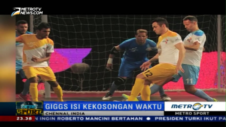 Ryan Giggs Pilih Tampil di Laga Futsal