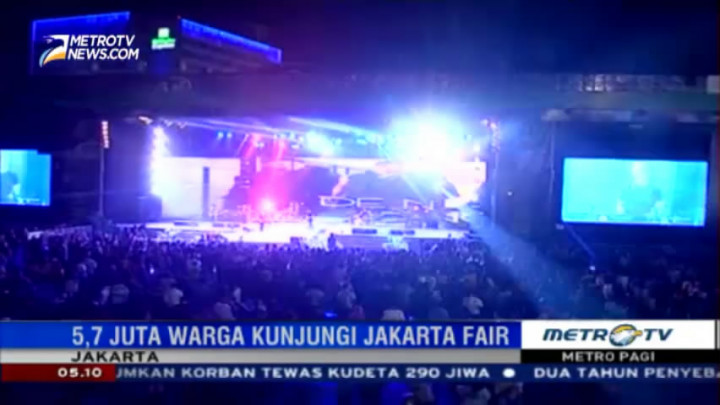 Kemeriahan Penutupan Jakarta Fair 2016
