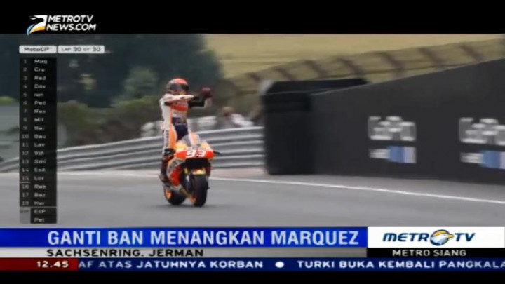 Marquez Juara MotoGP Jerman