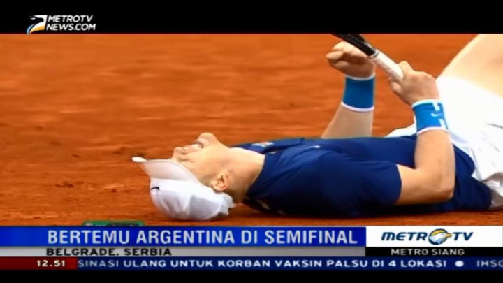 Inggris Melaju ke Semifinal Piala Davis