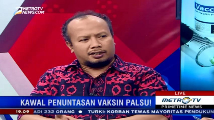 Kualitas Vaksin Dalam Negeri Jadi Penyebab Adanya Vaksin Palsu