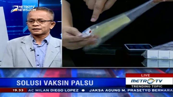 IAI: Tak Satu pun Lulusan Apoteker yang Terlibat Kasus Vaksin Palsu