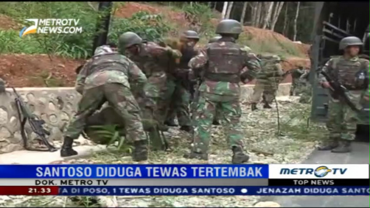 Kontak Senjata di Poso, 1 Tewas Diduga Santoso