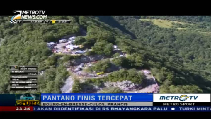 Pantano Finis Tercepat di Etape ke-15 Tour de France