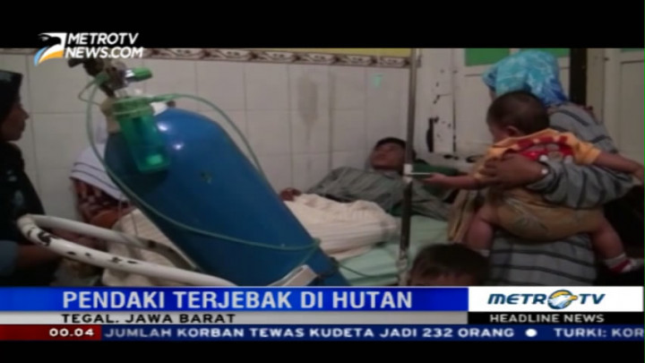 Dua Pendaki Gunung Slamet yang Hilang Ditemukan Selamat