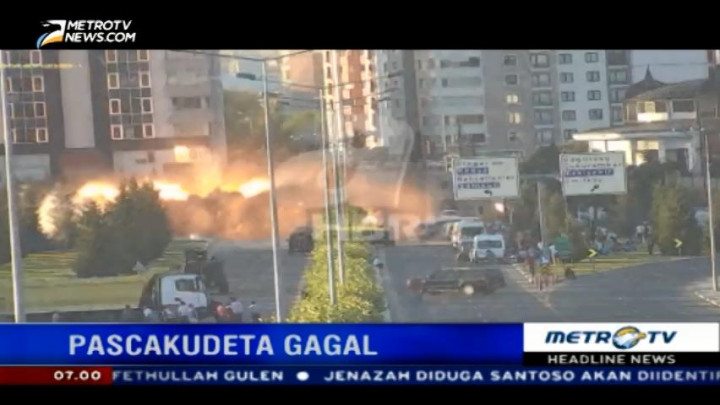 Rekaman CCTV Upaya Kudeta di Turki