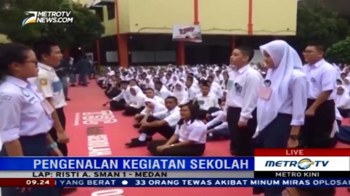 Tak ada Kekerasan dalam MOS SMA di Medan