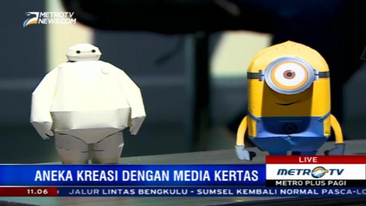 Kreasi Mainan dari Media Kertas