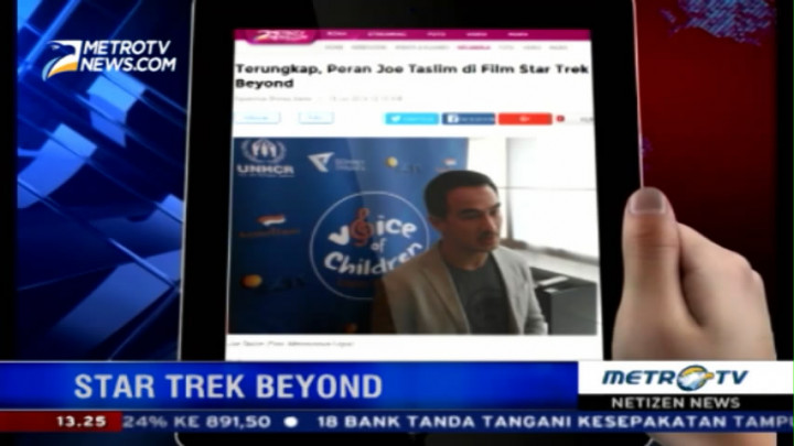 Joe Taslim Berperan Sebagai Tokoh Manas di Star Trek Beyond
