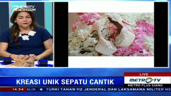 Keunikan Sepatu Pernikahan Karya Rina Thang