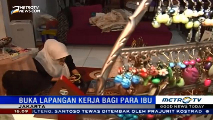 Cantiknya Bros Sulam Karya Ibu-ibu di Bogor