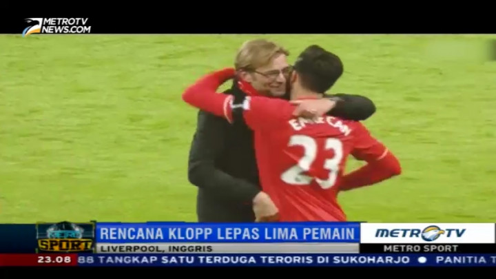 Cuci Gudang Liverpool, Juergen Klopp akan Lepas Lima Pemain