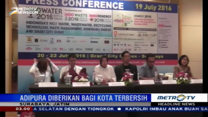 Surabaya Raih Penghargaan Adipura Paripurna