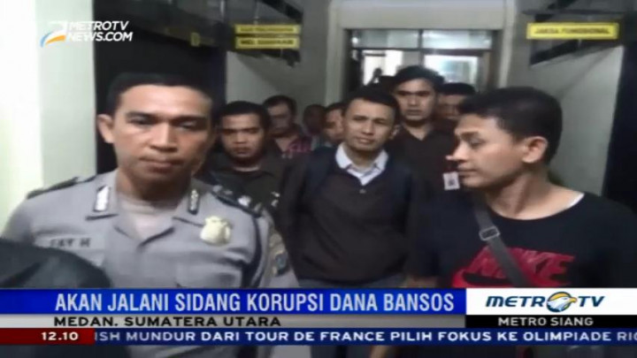 Tiba di Medan, Gatot Pujo Nugroho akan Jalani Sidang Korupsi Dana Bansos
