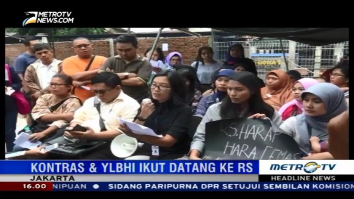 RS Harapan Bunda Dituntut Jamin Kesehatan Korban Vaksin Palsu