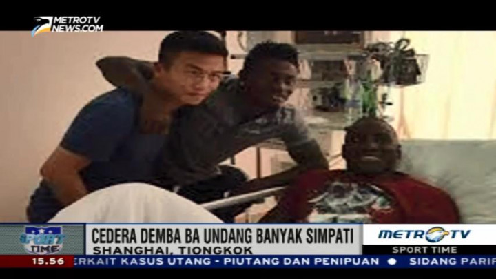 Cedera Demba Ba Undang Banyak Simpati