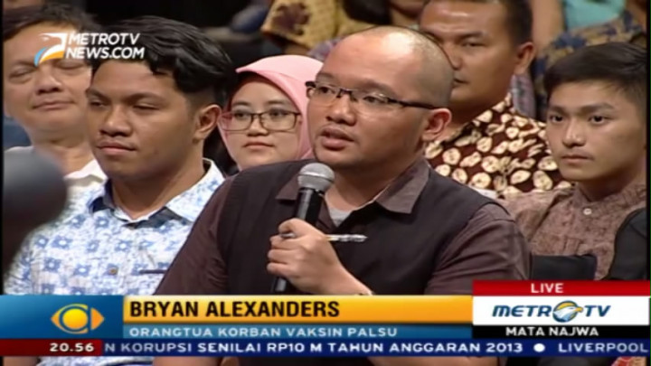 Korban Vaksin Palsu Tidak Merasakan Kehadiran Pemerintah