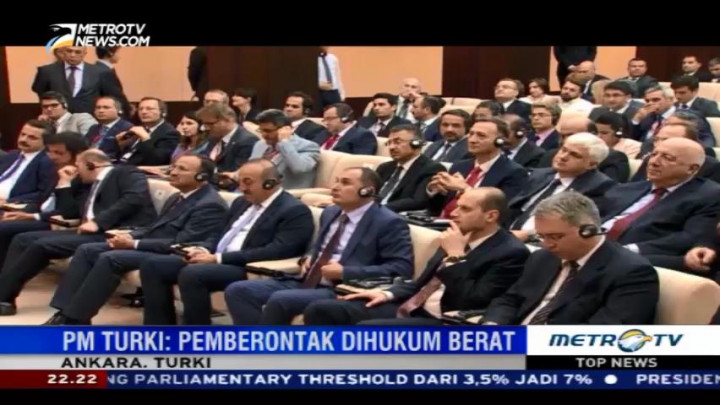 Diduga Terlibat Kudeta, Puluhan Ribu PNS Turki Dipecat