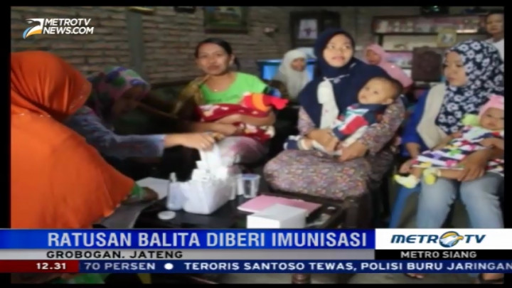 Warga Grobogan Lebih Memilih Imunisasi di Puskesmas dan Posyandu