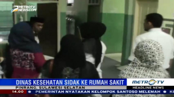 Waspada Vaksin Palsu, Dinkes Pinrang Sidak ke Sejumlah RS