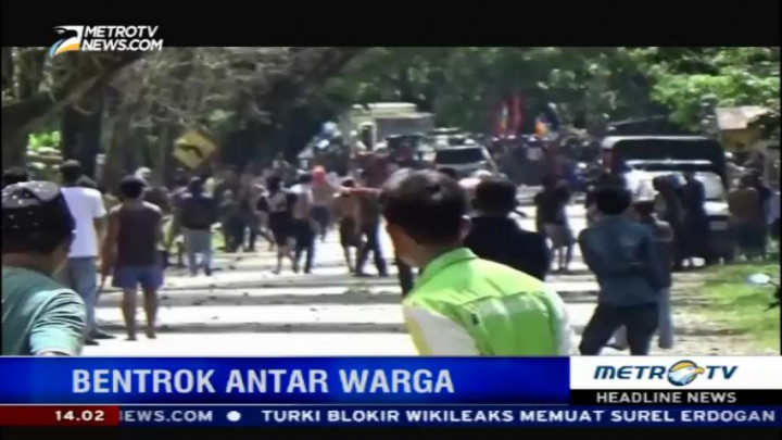 Bentrok Warga di Palopo Ganggu Arus Lalu Lintas