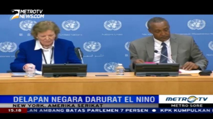 PBB Sebut Delapan Negara Darurat El Nino