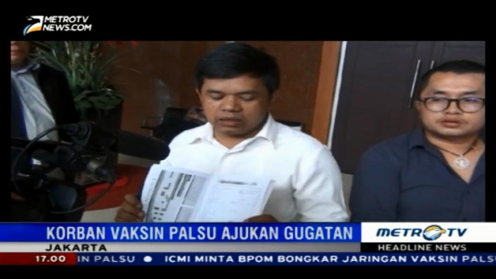 Orangtua Korban Vaksin Palsu Gugat RS Harapan Bunda