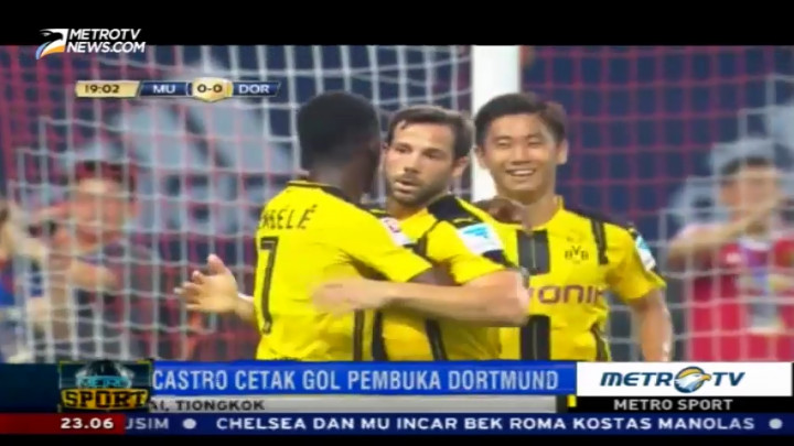 Dortmund Beri Kekalahan Perdana MU di Bawah Mourinho