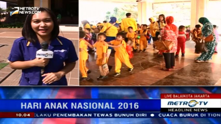 Ribuan Anak PAUD Periksa Gigi di Balai Kota DKI