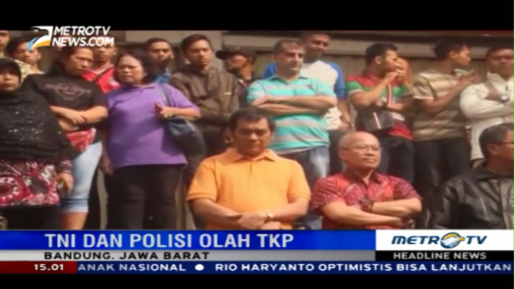 Jatuh dari Lantai 8 Pasar Baru, Anggota TNI Tewas