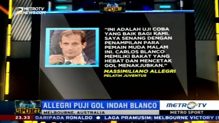 Allegri Puji Pemain Muda Juve