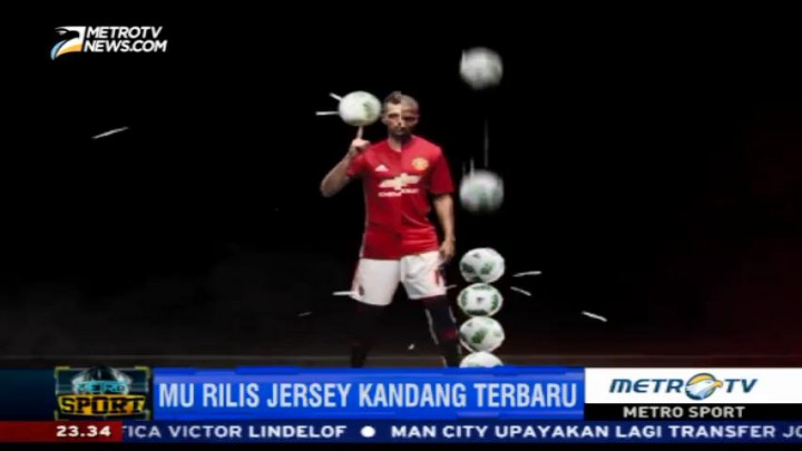 MU Rilis Jersey Kandang Terbaru