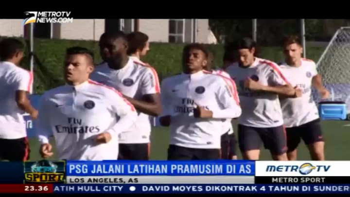 PSG Jalani Latihan Pramusim di AS