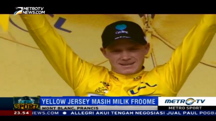 Yellow Jersey Masih Milik Chris Froome