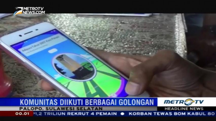 Komunitas Pokemon Go di Palopo Diikuti Berbagai Golongan