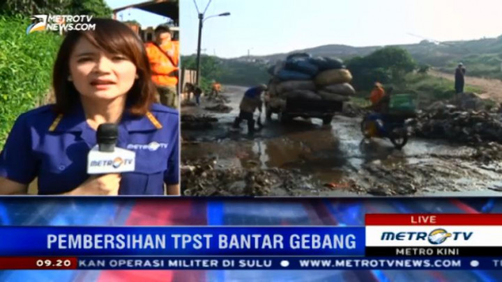 Dinas Kebersihan DKI Kerja Bakti Massal di TPST Bantar Gebang