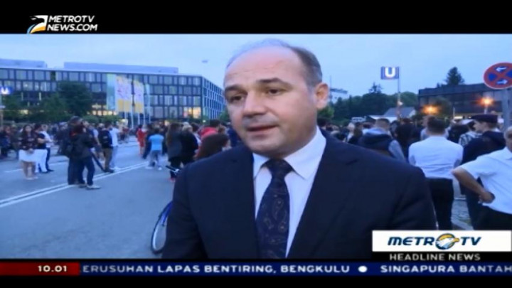 Menlu Kosovo Datangi TKP Penembakan di Munich