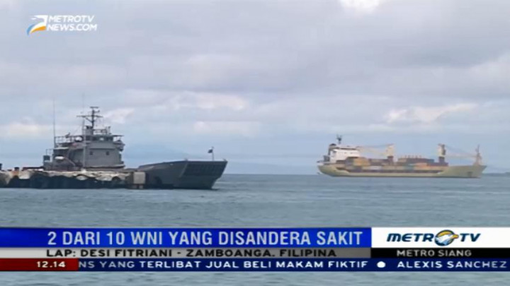 Dua WNI yang Disandera Abu Sayyaf Sakit