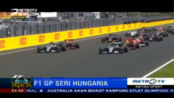Juara di Hungaria, Hamilton Rebut Puncak Klasemen Sementara F1