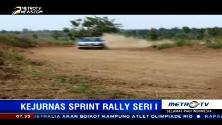 Kejurnas Sprint Rally Seri I Digelar di Cikamurang