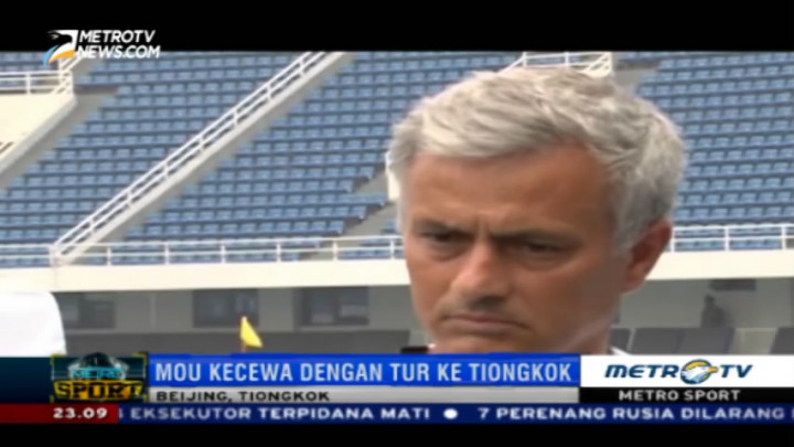 Komentar Pedas Mou Soal Tur MU di Tiongkok