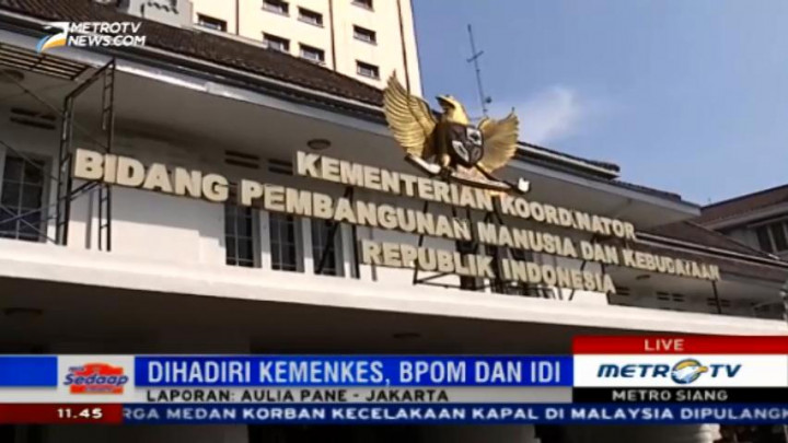 Kementerian PMK Gelar Rakor Bahas Vaksin Palsu