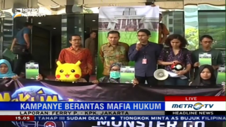 KPK Tangkap Mafia Hukum Ala Pokemon Go