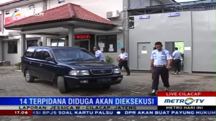 14 Terpidana Mati Telah Berada di Sel Isolasi