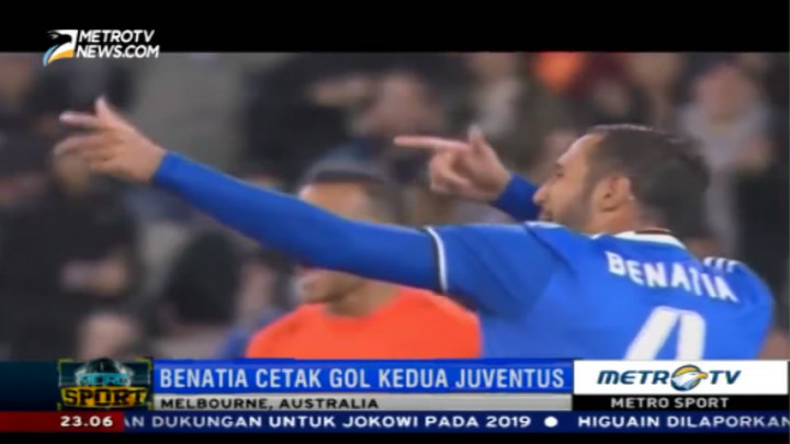 Juventus Kalahkan Tottenham di Ajang ICC 2016