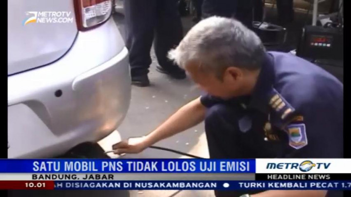 Dishub Kota Bandung Gelar Uji Emisi