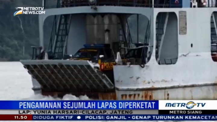 Sejumlah Logistik Telah Dikirimkan ke Nusakambangan