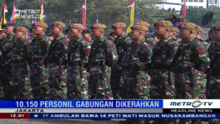 10.150 Personel TNI Dikerahkan untuk Amankan KTT WIEF