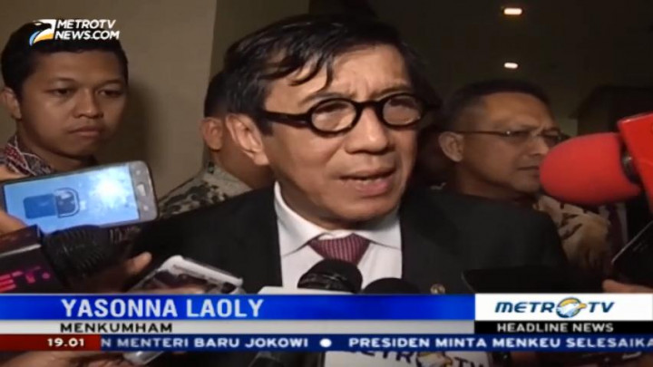 Menkumham: Eksekusi Mati Tinggal Tunggu Keputusan Jaksa Agung