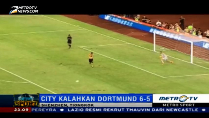 Manchester City Taklukan Dortmund Lewat Adu Penalti